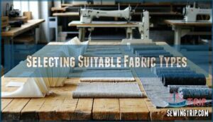 selecting suitable fabric types