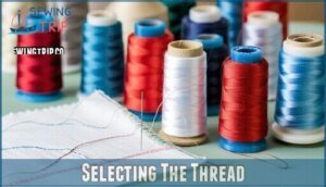 selecting the thread