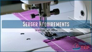 serger requirements