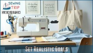 set realistic goals
