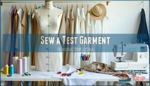 sew a test garment