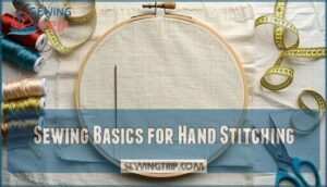 sewing basics for hand stitching