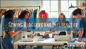 sewing bloggers and influencers