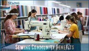 sewing community benefits