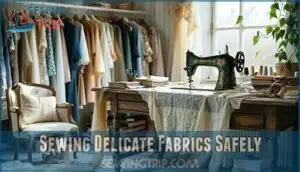sewing delicate fabrics safely sewing delicate fabrics safely