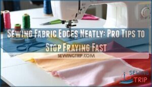 sewing fabric edges neatly