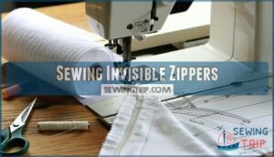 sewing invisible zippers