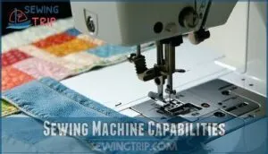 sewing machine capabilities