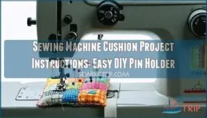 sewing machine cushion project instructions