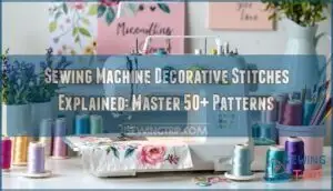sewing machine decorative stitches explained