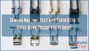 sewing machine feet and their uses