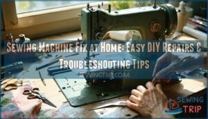 sewing machine fix at home