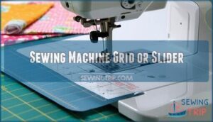sewing machine grid or slider
