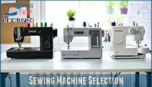 sewing machine selection