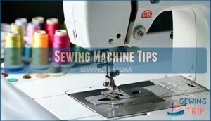 sewing machine tips