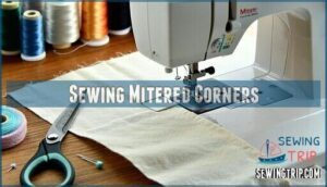 sewing mitered corners