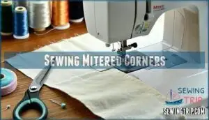 sewing mitered corners