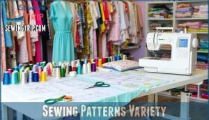 sewing patterns variety