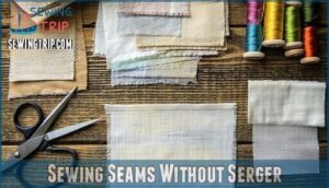 sewing seams without serger