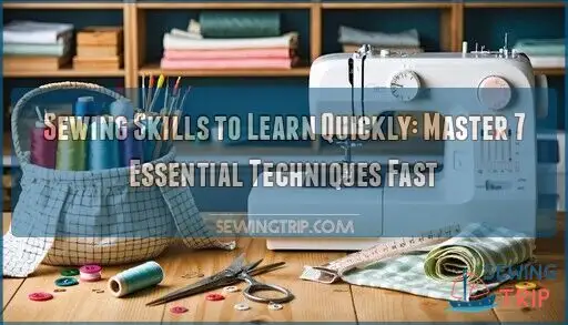 sewing skills to learn quickly