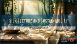 silk texture and sustainability