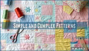 simple and complex patterns