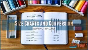 size charts and conversion
