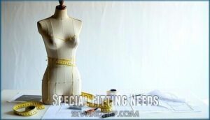 special fitting needs