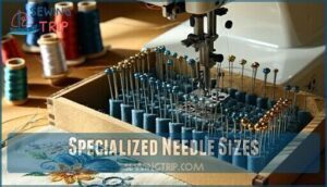 specialized needle sizes