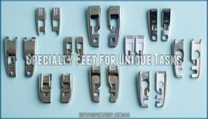 specialty feet for unique tasks