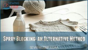 spray blocking: an alternative method