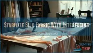 stabilize silk fabric with interfacing stabilize silk fabric with interfacing