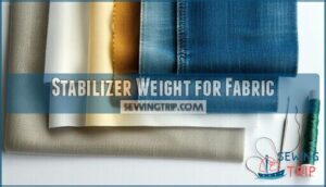 stabilizer weight for fabric