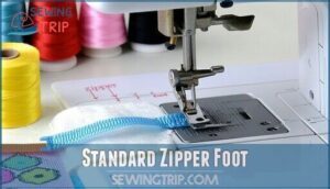 standard zipper foot