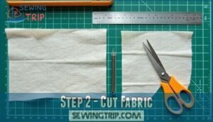 step 2 - cut fabric
