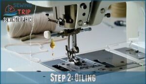 step 2: oiling