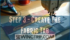 step 3 - create the fabric tab