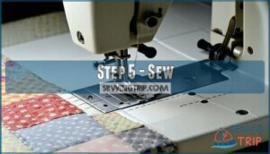 step 5 - sew