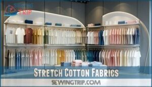 stretch cotton fabrics