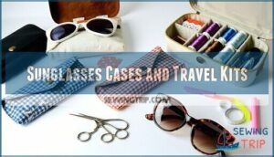 sunglasses cases and travel kits