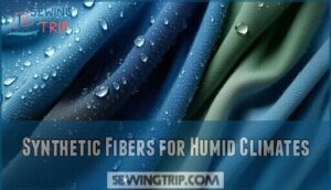 synthetic fibers for humid climates