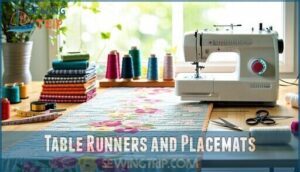 table runners and placemats