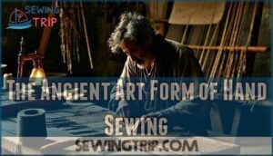 the ancient art form of hand sewing