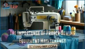 the importance of proper sewing equipment maintenance