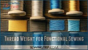thread weight for functional sewing