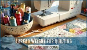 thread weight for quilting