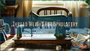 thread weight for upholstery