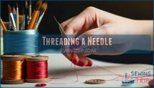 threading a needle
