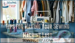 tips for making your sewing machine last