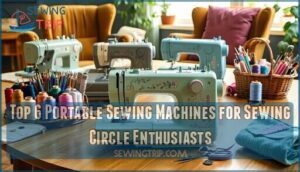 top 6 portable sewing machines for sewing circle enthusiasts
